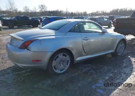 2002 Lexus Sc 430 from USA, damaged, VIN JTHFN48Y620012488